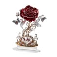 thumbnail image 2 of Lipstore 2D Acrylic Sign Rose Flower Gift Birthday Mother's Day Gift for Office Shelf B, 2 of 8
