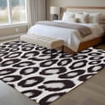 thumbnail image 4 of Large Area Rugs for Living Room Bedroom, Leopard Printed 8'x10' Rug Washable Carpet Runner Indoor Outdoor, Farmhouse Vintage Animals Black Grey Non Slip Floor Mats Rug for Kitchen, Patio, 4 of 8