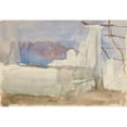 thumbnail image 2 of Edwin Austin Abbey 24x18 Gold Ornate Framed and Double Matted Museum Art Print Titled - Study for Twelfth Night (1997), 2 of 4