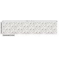 thumbnail image 3 of Abstract Fabric by the Yard, Woodman Pattern on Plain Backdrop Mustache Beer Shirt Hat Shoes Suspenders Print, Decorative Upholstery Fabric for Chairs & Home Accents, Brown White by Ambesonne, 3 of 5