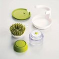 thumbnail image 4 of 1PC Deluxe Multifunctional Pressing Cleaning Brush - 2-in-1 Soap Dispensing Dish Scrub, Kitchen Essential with Ergonomic Handle, Soft Bristles, and Durable Construction for Effective Cleaning and Orga, 4 of 5