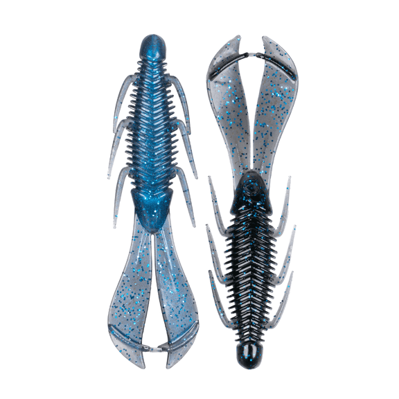 6th Sense Bodega Craw 3.5 in Soft Plastic Bass Fishing Lure Compact Finesse Craw Bait 8 Pack, Made in the USA