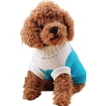 thumbnail image 2 of Pet Dog Sweaters Classic Knitwear Turtleneck Winter Warm Puppy Clothing Cute Strawberry and Heart Doggie Sweater, 2 of 4