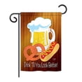 thumbnail image 2 of Breeze Decor 15065 Drink Til You Look Better 2-Sided Vertical Impression House Flag - 28 x 40 in., 2 of 2
