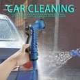 thumbnail image 3 of JHIJHOO Heavy Duty 75FT Expandable Water Hose with 9 Function Metal Spray Nozzle, 3 of 8