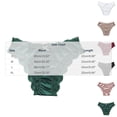 thumbnail image 3 of Njagoc3 Seamless Comfort Underwear for Women Mid Waisted Breathable Soft Daily Briefs, 3 of 6