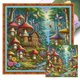 thumbnail image 1 of Hilo Algodón Ecológico Bordado Punto Cruz Con Casa Setas 16CT 40x40cm, 1 of 9