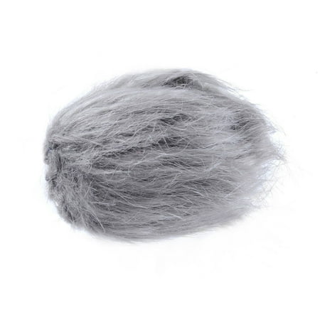 Movo WS1 Furry Outdoor Microphone Windscreen Muff for Small Compact Microphones up to 2.5" X 40mm (L x D) (Fits the Zoom H1, Shenggu SG-108 & More)