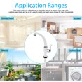 thumbnail image 1 of ABS Plastic Single Cold Faucet Water Tap Kitchen Sink Bathroom Basin Accessories G1/2(Tail), 1 of 5
