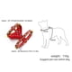 thumbnail image 2 of Spiked Studded Leather Puppy Dog Harness Vest for Small Breeds Red, 2 of 5
