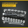 thumbnail image 4 of Klutch Jumbo 1in.-Drive Socket Set, 21-Pc., SAE, 4 of 8