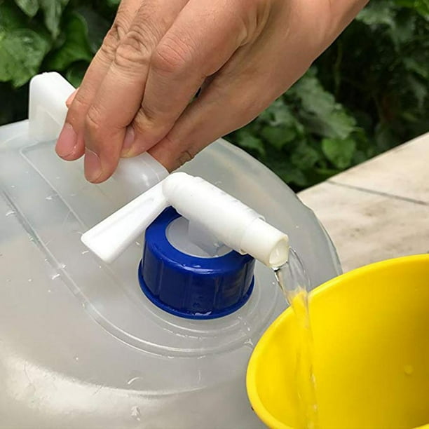 ASEVAT Lot De 2 Récipients D'eau Pliables De 15 Litres Avec Robinet