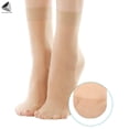 thumbnail image 5 of PULLIMORE 15 Pairs Women Ankle Silk Socks Ultra Thin Summer Short Ankle Sheer Stockings Nylon Sock (Skin), 5 of 8