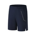 thumbnail image 4 of Jjayotai Mens George Shorts, Men's Solid Color Polyester Sports Shorts, Versatile And Casual Outdoor Short Pants, Shorts Men, 4 of 9