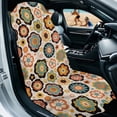 thumbnail image 2 of Garronmavis Retro Floral Car Seat Towel Cover 1 PC Sweat and Stain Resistant Front Seat Fit Breathable Non-Slip Washable Universal Fit for Cars Sedan SUV Truck Van, 2 of 9