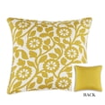 thumbnail image 5 of Throw Pillow Cushion Covers 18x18 Inch Yellow Floral Decorative Jacquard Square Pillow Sham for Couch Bed Sofa, 5 of 7