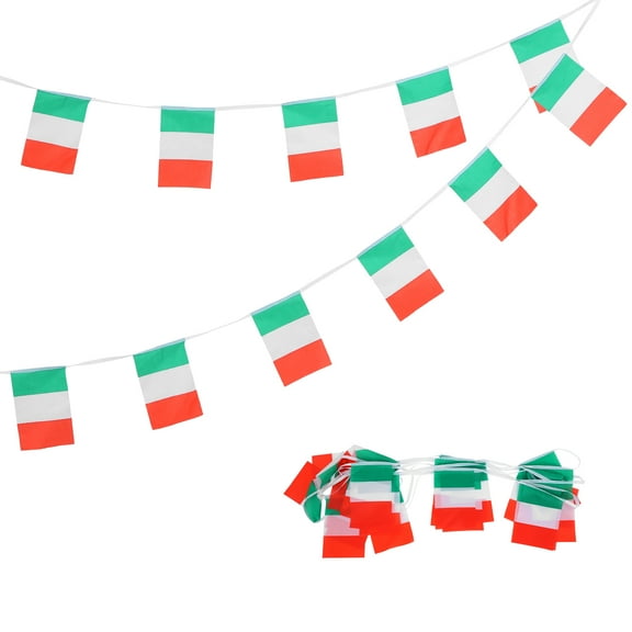HONITANO 1Pcs Mini Italian Flag Party Favors for Grand Opening 2100.00X14.00X0.10Cm
