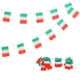 thumbnail image 3 of Banderín de banderas de Italia, 825 x 5,5 pulgadas, pequeño, con banderas de países y del mundo, ideal para inauguraciones, festivales, celebraciones deportivas y decoraciones., 3 of 5
