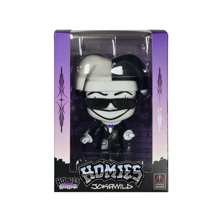 Homies 20455 Jokawild Homies Big Headz Series 3 Model 4.5 in Homies 20455 Jokawild Homies Big Headz Series 3 Model 4.5 in