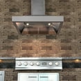 thumbnail image 2 of ZLine 6554SSSS48 Designer Series Stainless Wall Range Hood, 2 of 7