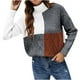 thumbnail image 1 of Suéteres Para Mujer Otoño Invierno Suéteres Suéter de Cuello Alto Suéter Suelto Nube Manga Larga Cuello Redondo Tops Camisa Suéter de Cuello Redondo Odeerbi  ODB176181, 1 of 6
