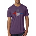 thumbnail image 1 of Wild Bobby, Classic Ford Mustang Car Logo, Cars and Trucks, Mens Premium Tri Blend T-Shirt, Vintage Purple, Large, 1 of 3