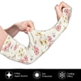 thumbnail image 3 of Goofa Floral Pattern UV Sun Protection Arm Sleeves, UPF 50 Sports Cooling Arm Compression Sleeves for Men Women Teenager, 3 of 8