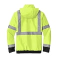 thumbnail image 4 of CornerStone Unisex ANSI 107 Class 3 Economy Waterproof Insulated Bomber Jacket | High Vis Winter Coat for Men & Women, 4 of 5