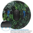 thumbnail image 4 of Disketp Lush Foliage Green Plant Small Mouse Pad 7.9x7.9 Inches,Washable Round Mousepad For Office Laptop Computer,Non-Slip Rubber Base Mouse Pads For Wireless Mouse, 4 of 9