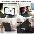 thumbnail image 3 of Funda de teclado JUQITECH retroiluminada para Samsung Galaxy Tab S6 Lite 10.4, 3 of 9