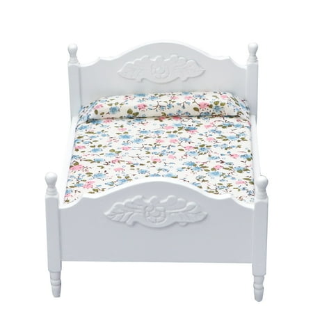 

NUOLUX 1Pc Mini House Bed Mini Furniture Mini House Furniture Model for Children