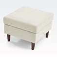 thumbnail image 3 of 80" Convertible Sectional Sofa Couch,3 Seats L-shape Sofa Beige, 3 of 5
