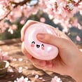 thumbnail image 5 of Pink Edition Cherry Blossom Scented Steamed Bun Squishy Toy Slow Rising Squeeze Toy Soft Mystery Fidget Toy, 5 of 6