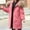 Pink, variant on ATOGUTA Girls Faux-Fur Jacket Coat Hooded Thickened Warm Winter Snowsuit Coat Outerwear Pink, Size 6-16