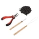 thumbnail image 4 of Kit de herramientas para extensiones de Cabello ANGGREK Profesional Con Bucle de Tracción para El hogar, 4 of 8