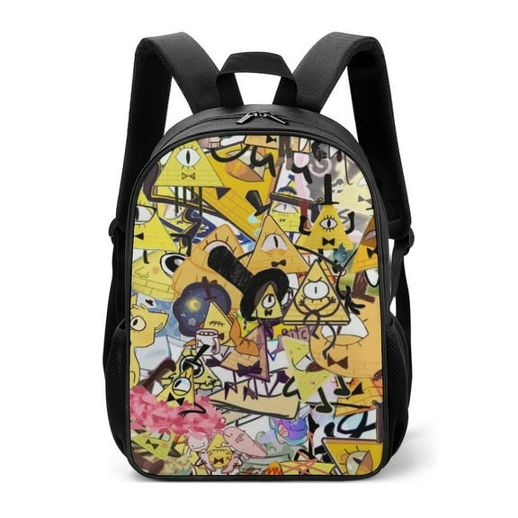 Bill Cipher Backpack, Anime Backpack, Durable Daypack, Large Capacityl Daypack Book Bag, 16.7x12.2x5.3 Inch