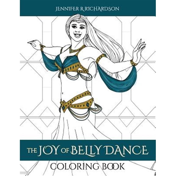 Pre-Owned The Joy of Belly Dance Coloring Book