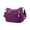 C-Purple, variant on Transparent Shoulder Sling Bag, Multi-Pocket PVC Casual Purse, Stadium Approved Clear Bag For Concerts, Festivals, Beach & Sports Events Daypack