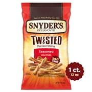 Snyder's of Hanover, Seasoned Twisted Pretzel Sticks, 12 oz Bag