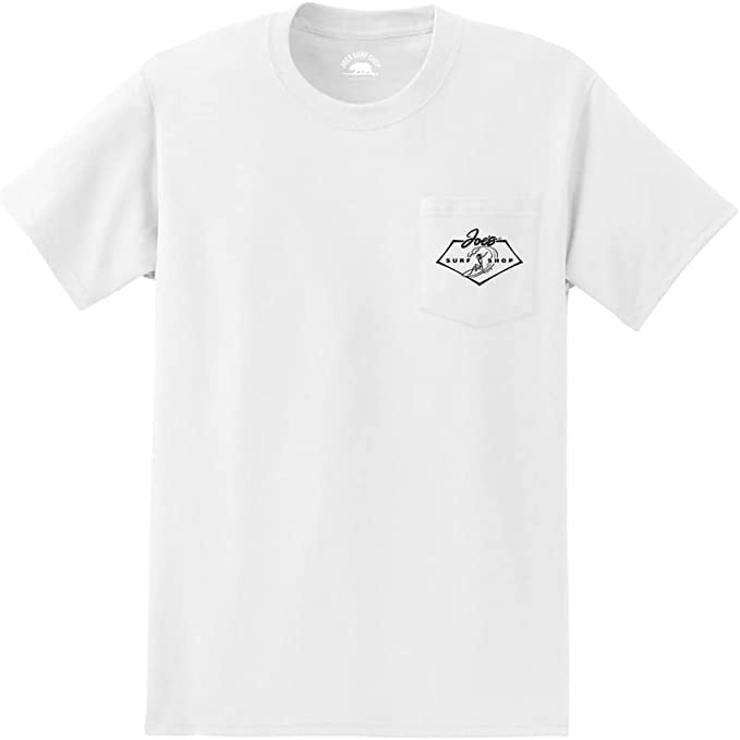 Joe's USA Mens Pocket Tee's 6.1-ounce, 100% Cotton T-Shirts