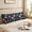 Princess and Swan Black Pattern, variant on Princess and Flower Beige Pattern Long Throw Pillow Cover, Throw Body Pillow Case with Hidden Zipper, Anti-pilling Gifts for Bedroom Sofa Decor, 59'' X 19.7''