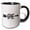 Black/White, variant on 3drose, Bae Before Anyone Else Arrow, 11oz Two-tone Black Mug
