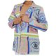thumbnail image 1 of Abrigo de traje de chaqueta de solapa de manga larga con estampado de moda informal suelto para mujer Fridja BV0+2122, 1 of 7