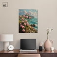 thumbnail image 3 of Ocean's Edge Flora Canvas Vivid Coastal Art by Art Remedy, Gallery Wrapped, 20" x 24", 3 of 7