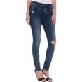 thumbnail image 2 of Lucky Brand Womens Destructed Ava Skinny Fit Jeans, Azul, 27 Lucky Brand Ceñido, 2 of 2