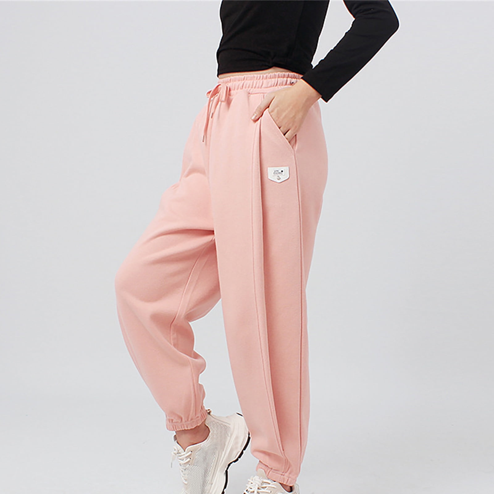 QIPOPIQ Toddler Girls Sweatpants Kids Casual Athletic Pull On Cotton Jogger Pants with Drawstring for Boys Girls Clearance Walmart