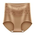 thumbnail image 3 of Bovxnpu Womens Underwear Plus Size Panties, Women's High Waisted Cotton Brief Underwear, Lace Abdomen Mid-rise Waist And Hip Lift Breathable Underwear Briefs M, 3 of 4