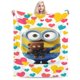 thumbnail image 1 of Manta de Minions, manta de felpa grande súper suave y esponjosa para niños, niñas y adultos jóvenes, manta de franela cálida y acogedora para sala de estar, sofá cama para todas las estaciones, 40 x, 1 of 8