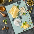 thumbnail image 5 of Colorful Cutting Board, Small Dots Like Party Celebration Print on White Backdrop Retro Style Art, Decorative Tempered Glass Cutting and Serving Board, Large Size, Multicolor, by Ambesonne, 5 of 5