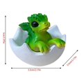 thumbnail image 2 of Clearance Newborn Dragon In Egg, Newborn Ocean-Clear Resin Dragon In Egg, 3D Art Dragon Statue Desktop Ornaments For Fantasys Enthusiasts, Collectors, 2 of 4
